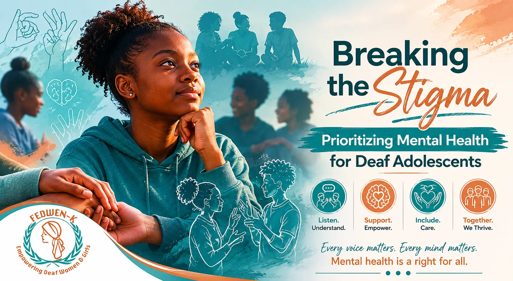 Breaking the Stigma: Prioritizing Youth Mental Health for Deaf Adolescents